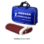 Red o Malla de Bádminton Estándar Profesional de 6.2m x 0.75m - Imagen 3