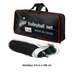 Red o Malla de Voleibol con Estuche para Fácil Transporte de 9.8m x1m - Imagen 3