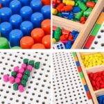 Juego Didáctico De Cuencas Encajables Puzzle Creativo Madera - Imagen 4