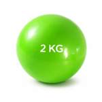 Balón Medicinal De Silicona 2Kg Antideslizante Sin Rebote Crossfit - Imagen 3