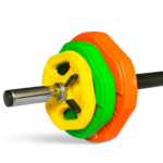 Set Armado con Barra Recta 120 cm y Discos (Total 30kg) - Imagen 4