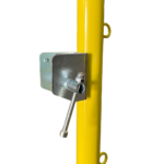 Set 2 Parante Poste De Voleibol Robusto Regulables Ruedas + Malla Badminton - Imagen 6