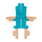 Bloques De Construcción Madera 3d Encajables 24 Piezas - Imagen 6