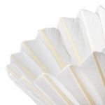 Set 12 Plumas Badminton Plumilla Volante De Plumas Natural - Imagen 6