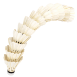 Set 12 Plumas Badminton Plumilla Volante De Plumas Natural - Imagen 7