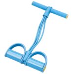 Bandas De Resistencia Elástico Multifuncional con Pedales para Entrenamiento Funciona - Imagen 6