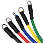 Set de 11 Bandas Tubulares + Mancuerna 6 kg c/u Total 12 kg - Imagen 6