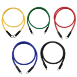 Set de 11 Bandas Tubulares + Mancuerna 6 kg c/u Total 12 kg - Imagen 5