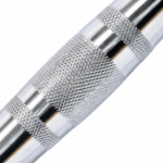 Mancuerna Hexagonal Cromada de Caucho de 22,5kg - Imagen 3