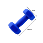 Par de Mancuernas 8 kg c/u Total 16 kg Hexagonales de Neopreno - Imagen 4