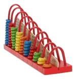 Ábaco De Madera Didáctico Juego Matemático Infantil - Imagen 2