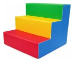 Escalera 3 Niveles Psicomotricidad De Espuma Niños 60x60cm