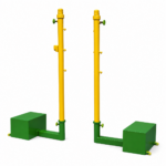 Set de 2 Parantes De Voleibol Robustos Regulables