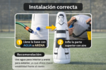 Barrera De Entrenamiento Inflable Tiro Libre Fútbol 205cm - Imagen 3