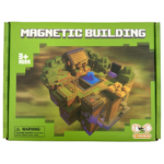 Set bloques magnéticos de construcción estilo Minecraft (100 piezas)