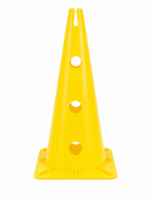 Cono de agilidad de 38 cm con Orificios
