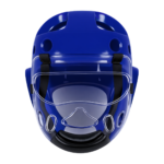 Casco de Taekwondo con Máscara Transparente Talla S