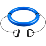 Base Aro Para Pelota Yoga Pilates de 65cm de diámetro + Bandas