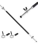 Barra Preolímpica de 140cm Body Pump Con Recubrimiento Goma