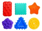 Set 6 Juguetes Sensoriales de Silicona Montessori para Estimulación y Relajación - Imagen 2