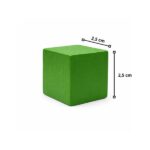 Set 100 Bloques Construcción De Madera Montessori - Imagen 2