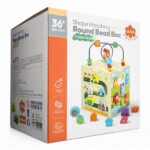 Cubo Didáctico 5 En 1 Multifuncional Montessori con Laberinto - Imagen 5