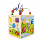 Cubo Didáctico 5 En 1 Multifuncional Montessori con Laberinto - Imagen 2