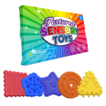 Set 6 Juguetes Sensoriales de Silicona Montessori para Estimulación y Relajación