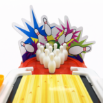 Mini Juego De Bowling De Mesa Con Bolos Y Lanzador - Imagen 4