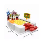 Mini Juego De Bowling De Mesa Con Bolos Y Lanzador - Imagen 2