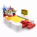 Mini Juego De Bowling De Mesa Con Bolos Y Lanzador