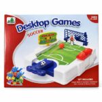 Juego De Fútbol De Mesa Con Arco, Lanzador Y Pelotas - Imagen 4