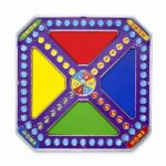 Juego De Mesa Ludo Con Ruleta Para 4 Jugadores - Imagen 4