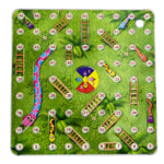 Juego De Mesa Serpientes Y Escaleras Con Ruleta Infantil - Imagen 4