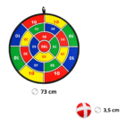 Tablero de Dardos Infantil con Velcro Tiro al Blanco Seguro - Imagen 2