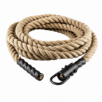 Cuerda Para Trepar De Cañamo Yute Con Anclaje de 5mts X 25mm - Imagen 3