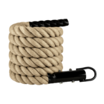 Cuerda Para Trepar De Cañamo Yute Con Anclaje 9mts X 25mm