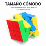 Set 4 Cubos Mágicos Pastel Speed Cube 2x2 3x3 4x4 5x5 - Imagen 3