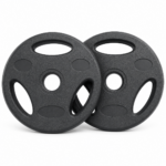 Par Discos Olímpicos PVC con Agarre 2,5 Kg para Entrenamiento (Total 5kg) - Imagen 4