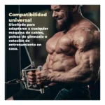 Manilla de Agarre Engomada Doble D para Máquina de Gimnasios - Imagen 6