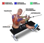 Manilla de Agarre Engomada Doble D para Máquina de Gimnasios - Imagen 5