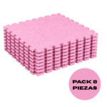 Pack 8 Tatami EVA Encastrable 60 x 60 cm Espesor 1 cm - Imagen 3
