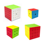 Set 4 Cubos Rubik Speed Cube 2x2 3x3 4x4 y 5x5 - Imagen 3