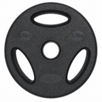 Par Discos Olímpicos PVC con Agarre 2,5 Kg para Entrenamiento (Total 5kg) - Imagen 3