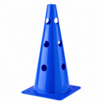 Cono de Entrenamiento con Orificios 38 cm con Parte Superior Cerrada