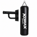 Kit de Boxeo Saco 120 cm + Soporte de Pared Ajustable Reforzado