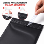Bolsa Courier Negra 32x48 cm Resistente - Imagen 6