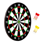 Juego de Dardos 36.5 cm con Dardos y Marcador de Puntaje - Imagen 7