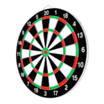 Juego de Dardos 36.5 cm con Dardos y Marcador de Puntaje - Imagen 6