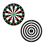 Juego de Dardos 36.5 cm con Dardos y Marcador de Puntaje - Imagen 5